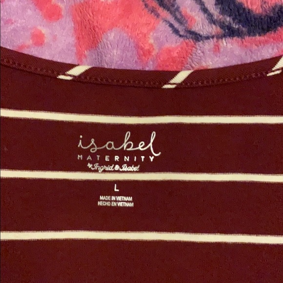 Maternity bodycon dress in a Large. 3/4 sleeves - Picture 2 of 2